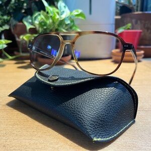 MOSCOT Bjorn eyeglasses (Tobacco): size 55-17-142